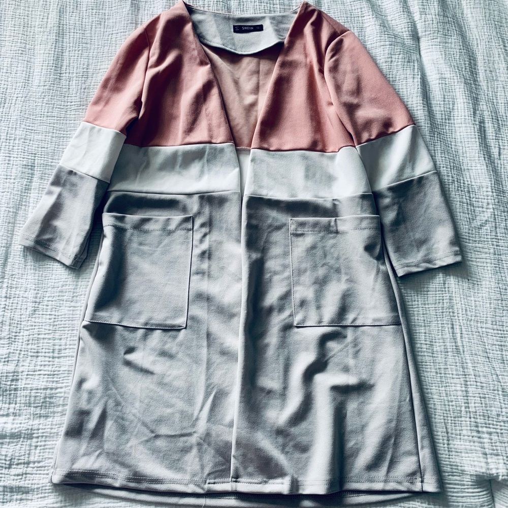 SHEIN Colorblock Blazer